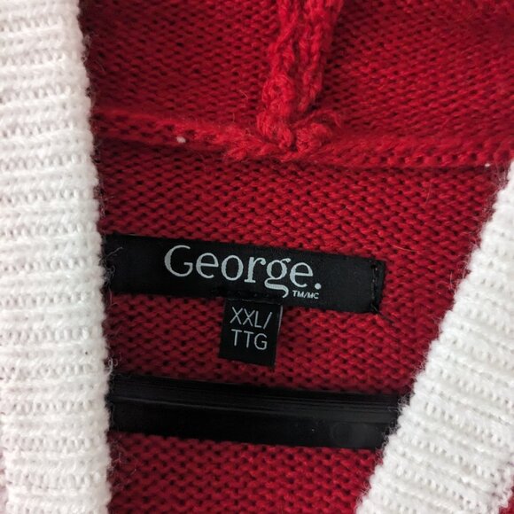 Fun Christmas sweater with hood - Picture 3 of 3